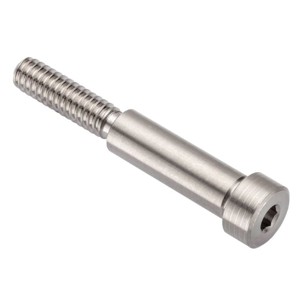 Shoulder Screw, #4-40 Thr Sz, 5/16 Thr Lg, 3/8 in Shoulder Lg, 316 Stainless Steel
