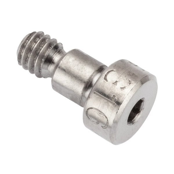 Shoulder Screw, #8-32 Thr Sz, 3/16 Thr Lg, 3/16 in Shoulder Lg, 316 Stainless Steel