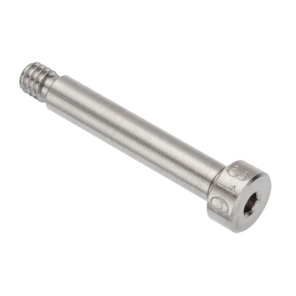 Shoulder Screw, #8-32 Thr Sz, 3/16 Thr Lg, 1 in Shoulder Lg, 316 Stainless Steel
