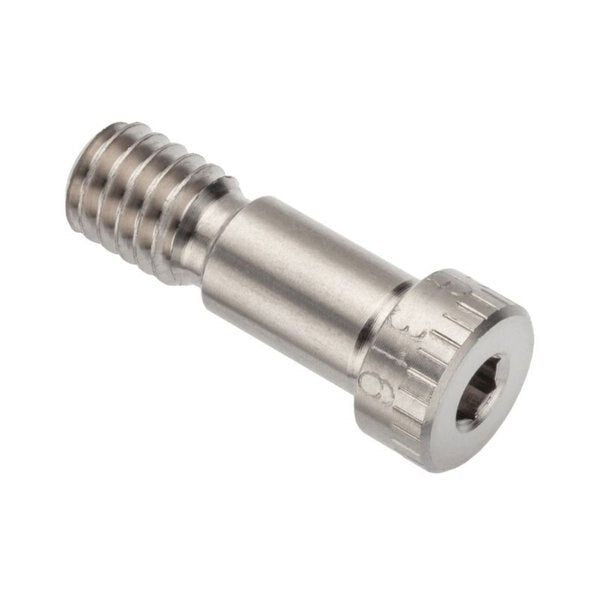 Shoulder Screw, 2A Thr Sz, 7/16 Thr Lg, 1/2 in Shoulder Lg, 316 Stainless Steel