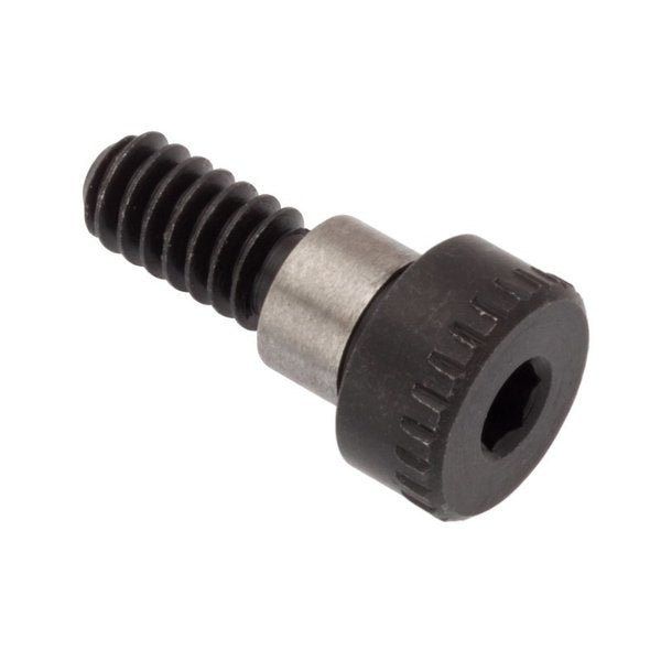 Shoulder Screw, #10-24 Thr Sz, 3/8 Thr Lg, 3/16 in Shoulder Lg, Alloy Steel