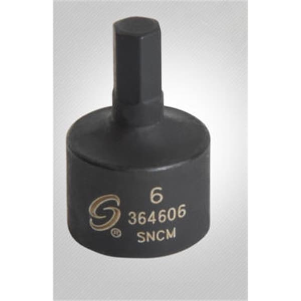 Stubby Hex Impact Driver, 3/8
