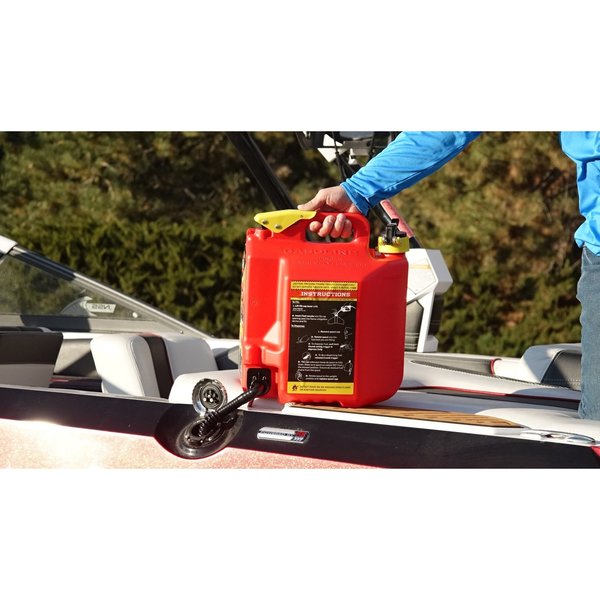 5 gal Red HDPE Type II Safety Gas Can