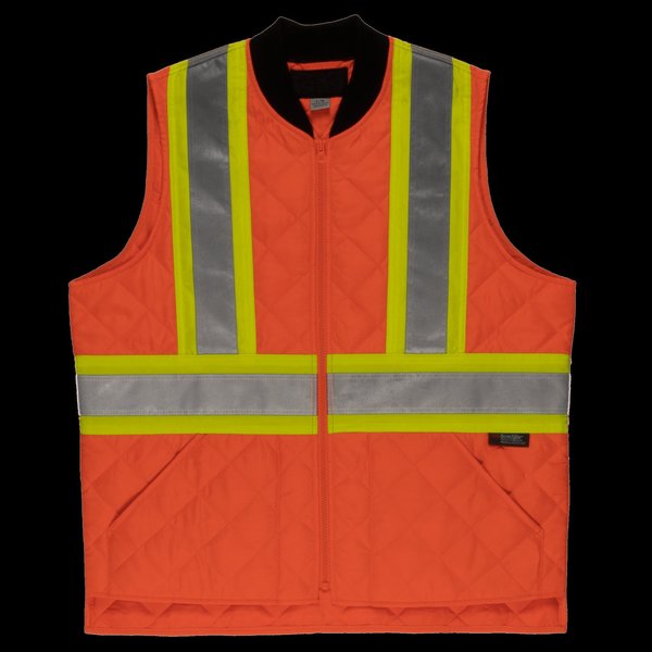 Quilted Safety Vest, SV051-FLOR-S