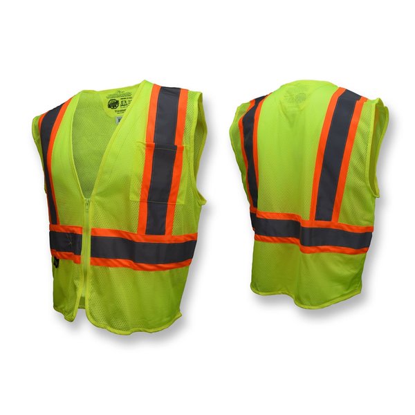 2 Tone Class Ii Safety Vests Large Mini