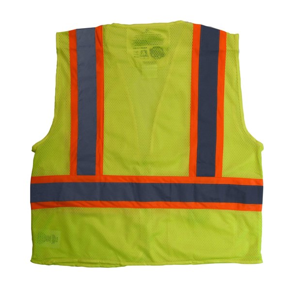 Radians SV225 Class 2 Self Extinguishing Two-Tone Trim Safety Vest