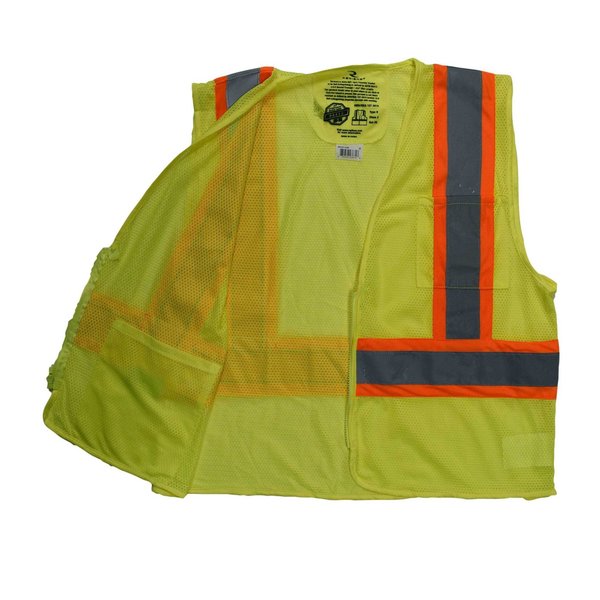 Radians SV225 Class 2 Self Extinguishing Two-Tone Trim Safety Vest