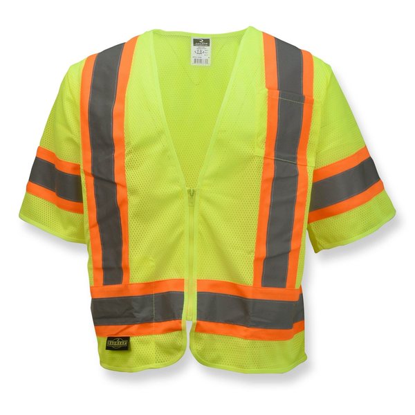 Radians SV22-3 Economy Type R Class 3 Safety Vest with Two-Tone Trim
