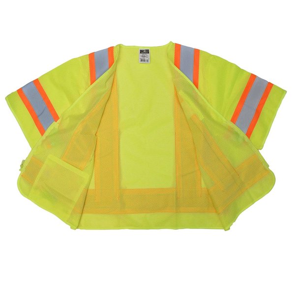 Radians SV22-3 Economy Type R Class 3 Safety Vest with Two-Tone Trim