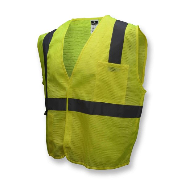 Radians SV2 Economy Type R Class 2 Mesh Safety Vest, Size: M