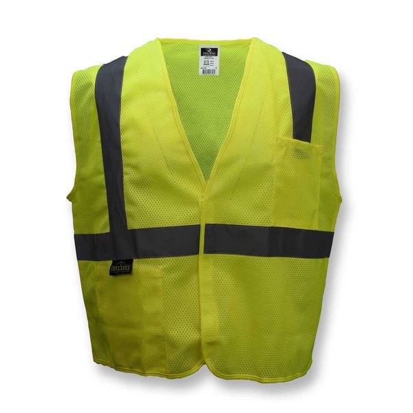 Radians SV2 Economy Type R Class 2 Mesh Safety Vest, Size: M