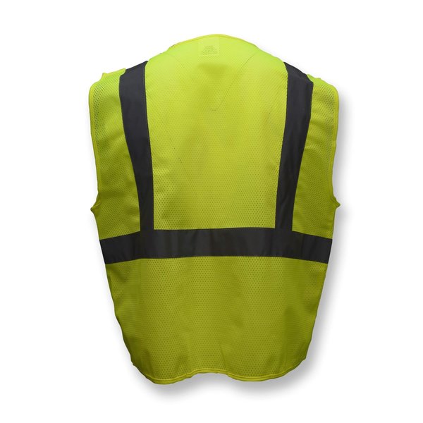 Radians SV2 Economy Type R Class 2 Mesh Safety Vest, Size: M