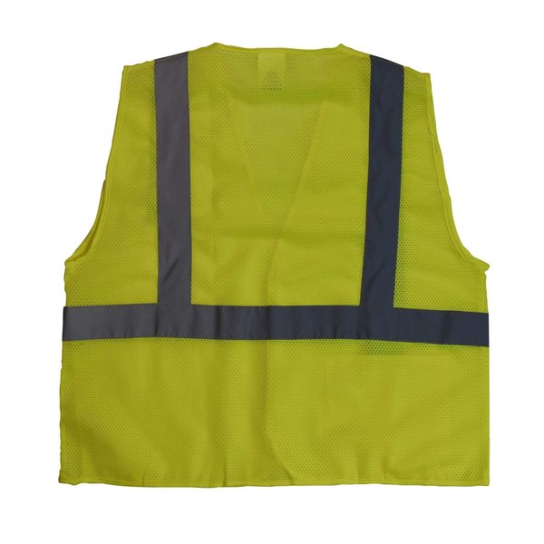 Radians SV2 Economy Type R Class 2 Mesh Safety Vest, Size: M