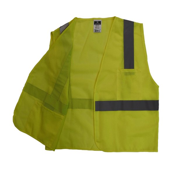 Radians SV2 Economy Type R Class 2 Mesh Safety Vest, Size: M