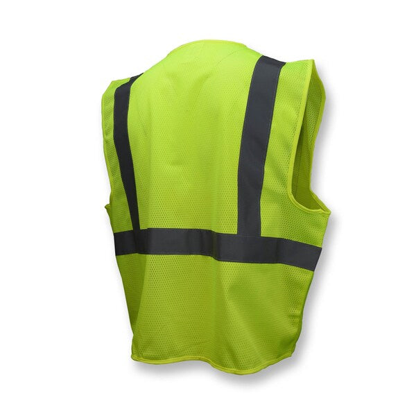 Radians SV2Z Economy Type R Class 2 Mesh Safety Vest with Zipper
