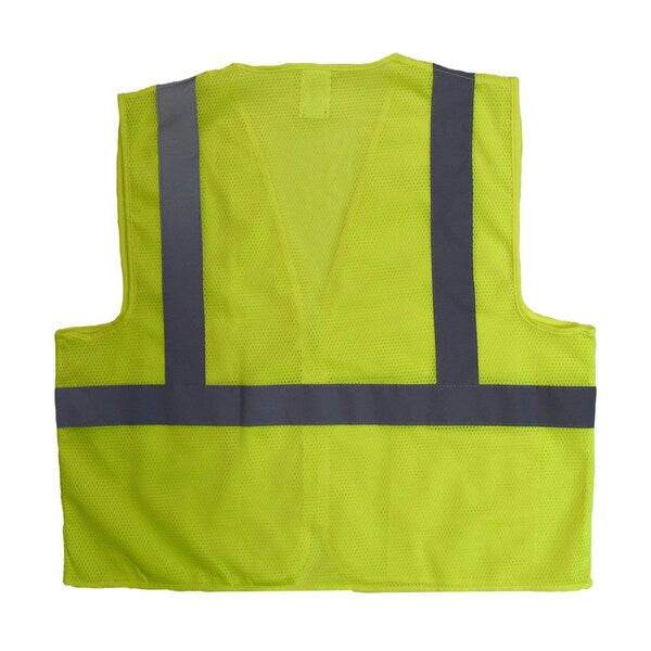 Radians SV2Z Economy Type R Class 2 Mesh Safety Vest with Zipper