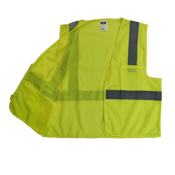 Radians SV2Z Economy Type R Class 2 Mesh Safety Vest with Zipper