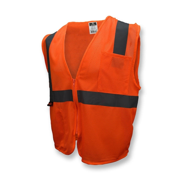Radians SV2Z Economy Type R Class 2 Mesh Safety Vest with Zipper
