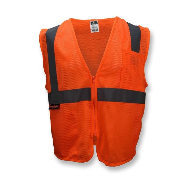 Radians SV2Z Economy Type R Class 2 Mesh Safety Vest with Zipper