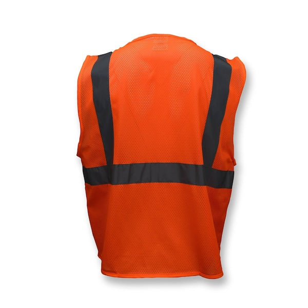Radians SV2Z Economy Type R Class 2 Mesh Safety Vest with Zipper