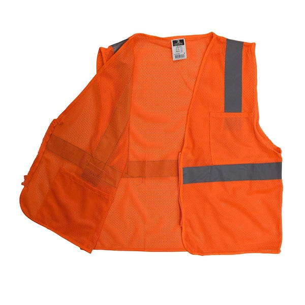 Radians SV2Z Economy Type R Class 2 Mesh Safety Vest with Zipper
