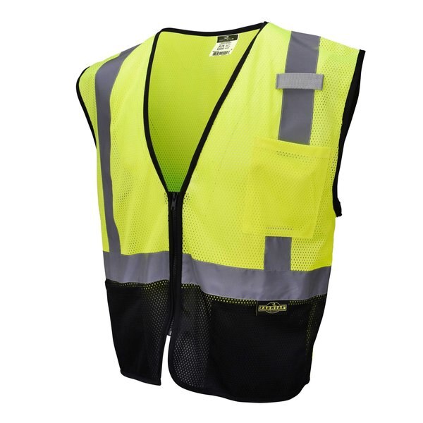 Radians SV3B Black Bottom 2 Tone Economy Mesh Safety Vest
