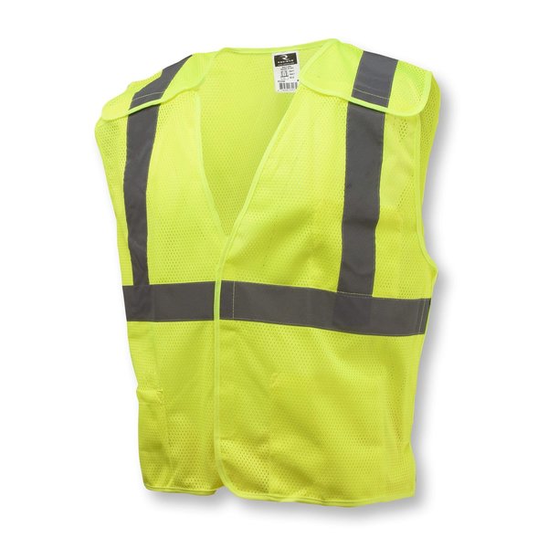 Radians SV4 Economy Type R Class 2 Breakaway Mesh Safety Vest, Size: S