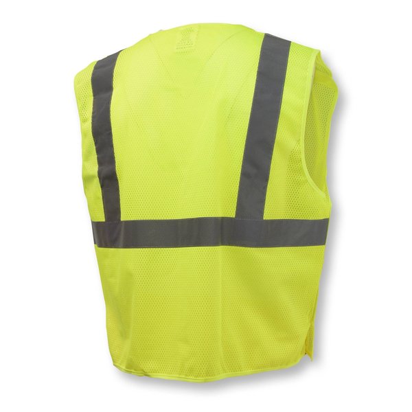 4XL High Visibility Vest, Silver