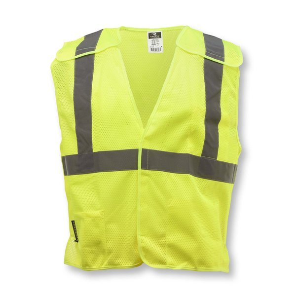4XL High Visibility Vest, Silver