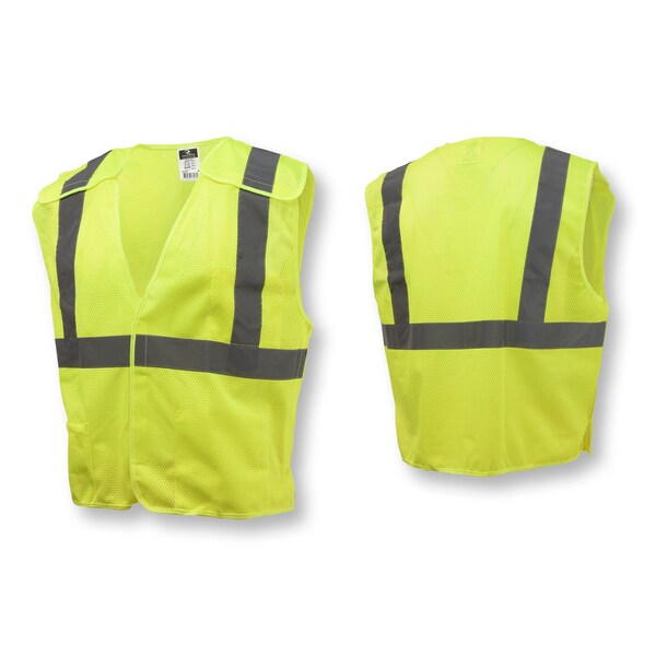 3XL High Visibility Vest, Silver