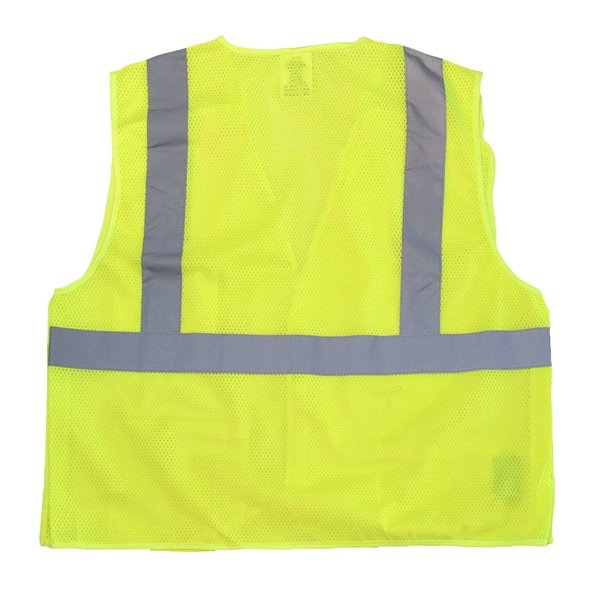 4XL High Visibility Vest, Silver