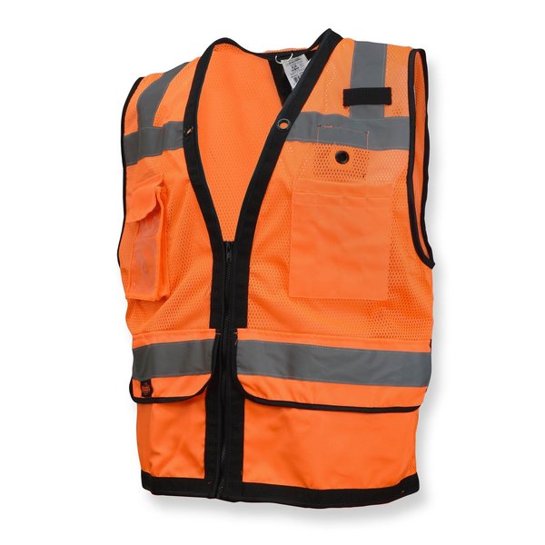 Safety Tether Vest, Heavy Duty, Orange, 2X