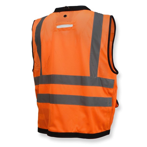 Safety Tether VestHeavy Duty, Orange, M