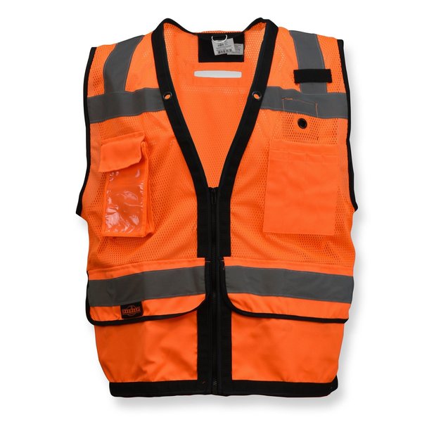 Safety Tether VestHeavy Duty, Orange, M