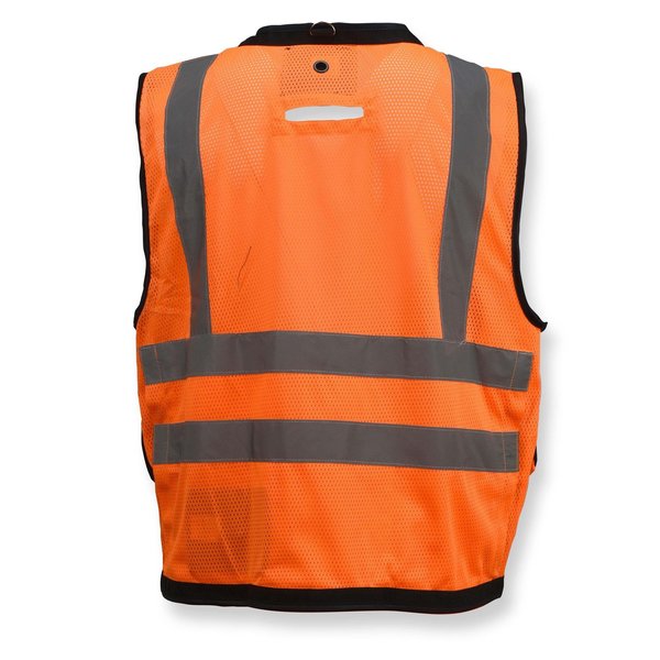 Safety Tether VestHeavy Duty, Orange, M