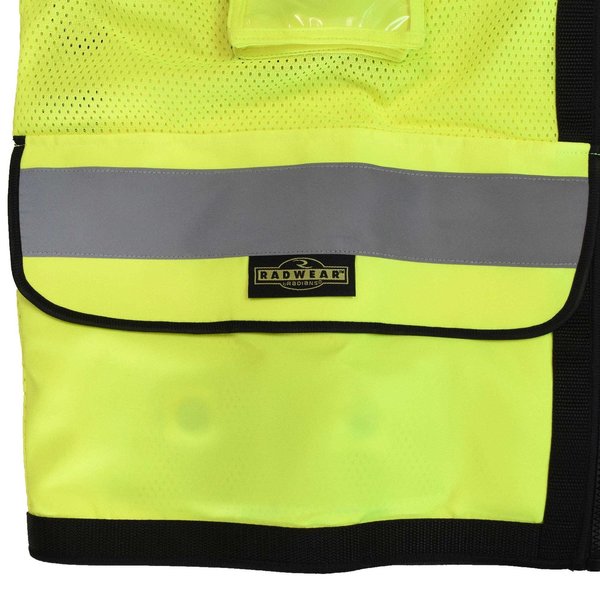Safety Tether Vest, Heavy Duty, Green, 3X