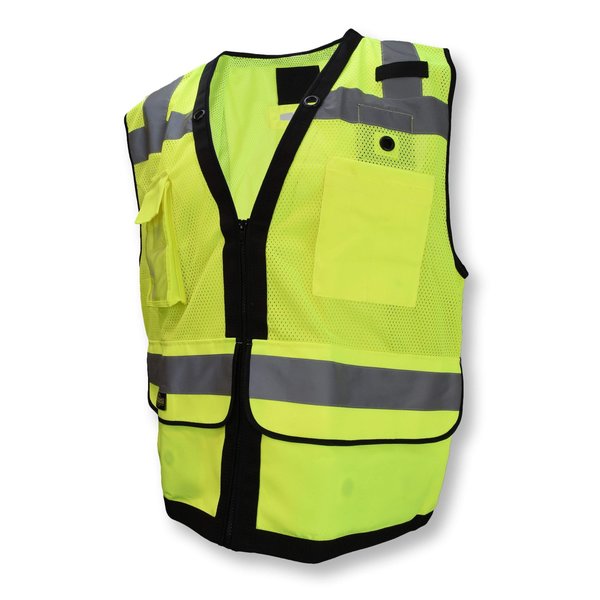 Safety Tether Vest, Heavy Duty, Green, 5X
