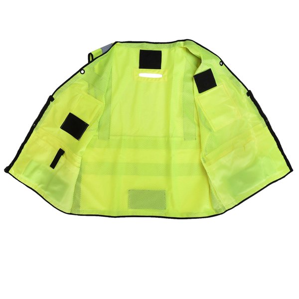 Safety Tether Vest, Heavy Duty, Green, 3X