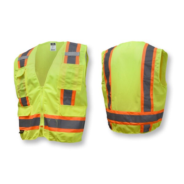 Safety Vests Large 200 Lime With Logo