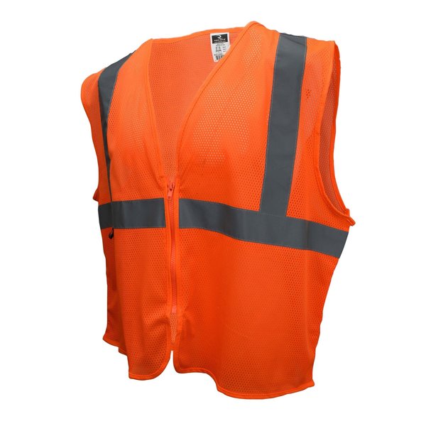Radians SVE1 Economy Type R Class 2 Safety Vest, Size: 5X