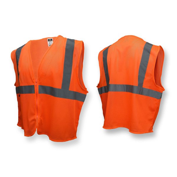 Radians SVE1 Economy Type R Class 2 Safety Vest, Size: 5X