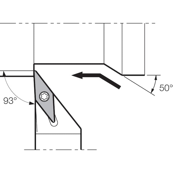 Turning Toolholder, SVJBL 2020K11