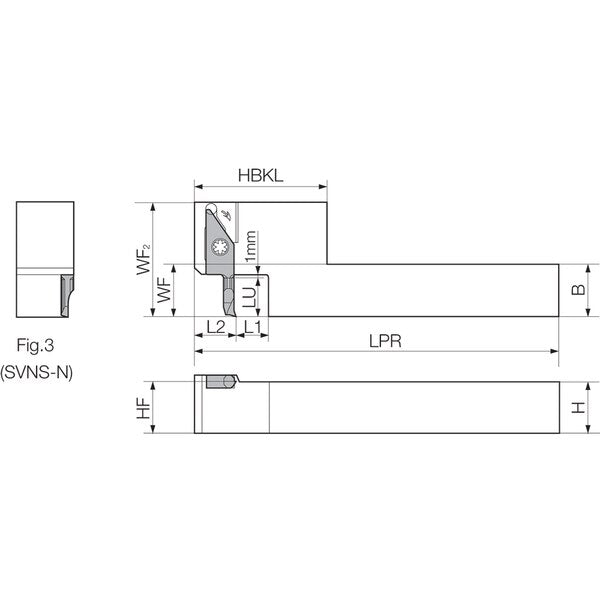 SVNSR1010K1206N Right-Hand