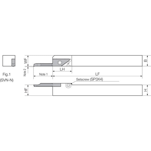 SVNR1212K12N Right-Hand