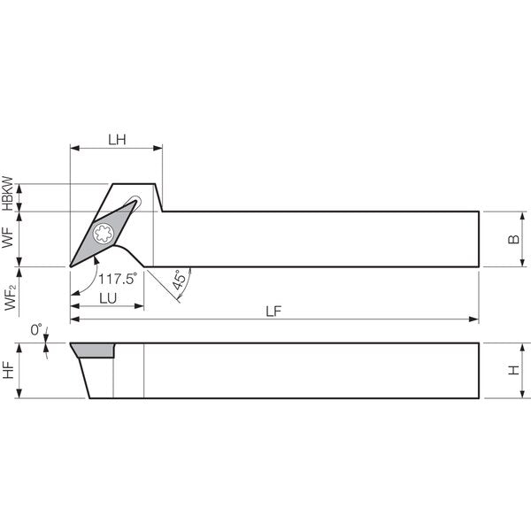 Indexable Turning Toolholder