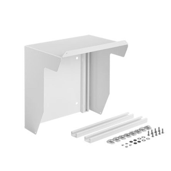 Wall-Mount Solar Shield Hardware Kit, 0.00x0.00x0.00, White, Galvanize