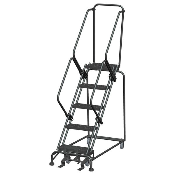 Stock Picking Roll Ladder, Steel, 50 in.H