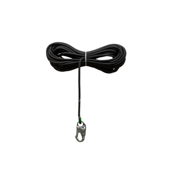 (7/16 IN) 200 FT BLACK/RED KERNMANTLE ROPE