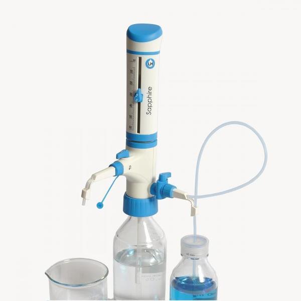 Bottle Top Dispenser, 1- 10Ml, Sapphire