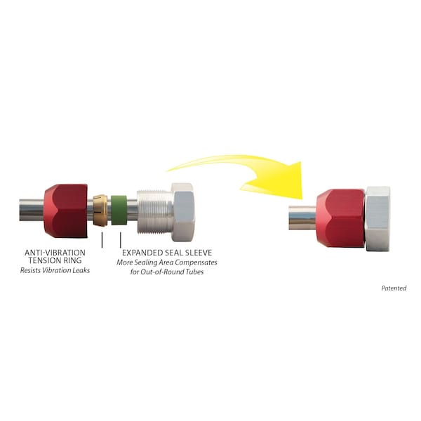 Line Terminator Blockoff Kit, 10mm OD lne